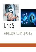 Wireless technologies in e-commerce