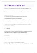 NJ Core Applicator 190Test Final Questions With Correct Answers&vert; download to pass&vert;2024&vert;37 Pages