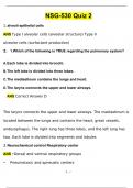 NSG 530&sol;NU 530 Quiz 2 Study Guide Updated 2024