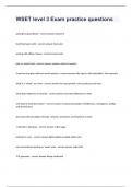 WSET level 3 Exam practice questions With 100&percnt; Verified Answer&period;