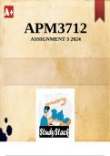 APY2602 Assignment 3 2024 (ANSWERS)