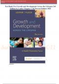 Test Bank For Growth and Development Across the Lifespan 3rd Edition by Leifer Chapter 1-16| Newest Edition 2024