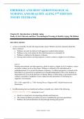 EBERSOLE AND HESS&rsquo; GERONTOLOGICAL  NURSING AND HEALTHY AGING 5TH EDITION  TOUHY TESTBANK Chapter 01&colon; Introduction to Healthy Aging  Touhy & Jett&colon; Ebersole and Hess&rsquo; Gerontological Nursing & Healthy Aging&comma; 5th Edition MULTIPLE CHOICE 1&period; A man is terminally