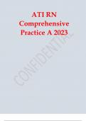 ATI RN Comprehensive Practice A 2023. ATI RN Comprehensive Practice A 2023. ATI RN Comprehensive Practice A 2023