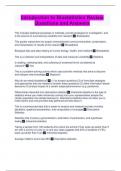 Introduction to Biostatistics Review  Questions and Answers