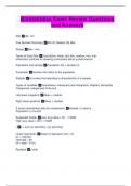 Biostatistics Exam Review Questions and Answers