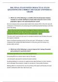 CMIT 326 FINAL EXAM &sol;ACTUAL EXAM WITH CORRECT DETAILED ANSWERS&sol;100&percnt; VERIFIED&sol;A&plus; GRADED