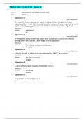 PHYS 101 Quiz 5 / with verified Answers / Updated 2024