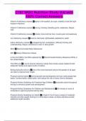 C787 WGU Nutrition Study Aid with  100&percnt; Correct Answers
