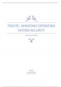 FedVTE - Windows Operating System Security