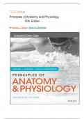 TORTORA's   Principles of Anatomy and Physiology,  15th Edition Test bank  latest edition 2024