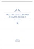 F80 Exam Questions and Answers Graded A