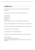 LETRS Ch 1 Exam Solution&period;