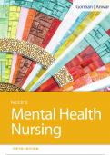 NEEB&rsquo;S  Mental Health Nursing FIFTH EDITION