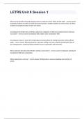 LETRS Unit 8 Session 1final Exam&period;