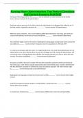 Nursing Home Administrators Test Federal Questions and Correct Answers 2024&sol;2025
