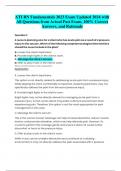 ATI RN Fundamentals 2023 Exam Updated 2024 with  All Questions from Actual Past Exam&comma; 100&percnt; Correct  Answers&comma; and Rationale
