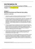 Solution Manual For Fundamentals of Financial Accounting 7e Phillips Chapter 1-13 with Appendix C&D