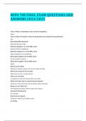 NFPA 70E FINAL EXAM QUESTIONS AND ANSWERS 2024&sol;2025