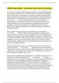 CORB Study Guide &ndash; Questions With Correct Solutions