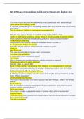 NR 327 Exam &num;2 questions with correct answers Latest test