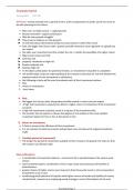 Grade 12 IEB Business Studies- Investment summary 