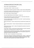 VETERAN SERVICE OFFICER &lpar;VSO&rpar;