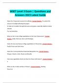 WSET Level 3 Exam | Questions and Answers 2023 Latest Guide