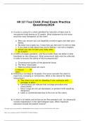 NR 327 Final EXAM.|Final Exam Practice Questions