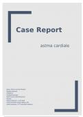 Case report astma cardiale - minor acute zorg 2023, Cijfer 8.1 