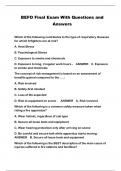 BEFO PACKAGED EXAMS 2024