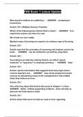 FOS Exam 1 Latest Update