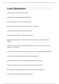 Lead Abatement  Tests Compilation Bundle