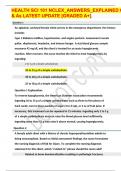 HEALTH SCI 101 NCLEX&lowbar;ANSWERS&lowbar;EXPLAINED Q & As LATEST UPDATE &lbrack;GRADED A&plus;&rsqb;&period;