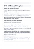 BIOD 151 Module 1 Study Set Exam Questions with correct Answers 2024&sol;2025&lpar; A&plus; GRADED 100&percnt; VERIFIED&rpar;&period;
