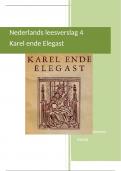 Volledig Boekverslag Nederlands  Karel ende elegast