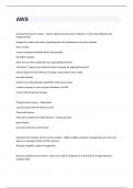 AWS Exit Exam&period;