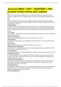 &lpar;Summary&rpar; WGU - C237 - TAXATION 1&comma; With Complete Verified Solution 2024&comma; Updated&period;