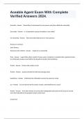 Aceable Agent Exam With Complete Verified Answers 2024&period;