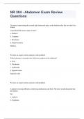 NR 304 Abdomen Exam Review Questions&period;