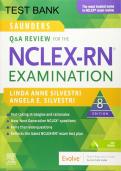SAUNDERS Q&A REVIEW FOR THE NCLEX-RN EXAMINATION, EIGHTH EDITION ISBN: 978-0-323-42872-9