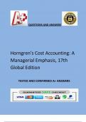 Horngren's Cost Accounting 