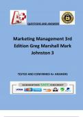 Marketing Management 3rd