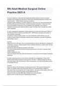 RN Comprehensive Online Practice  A & B NEWEST 2026&sol;2027 ACTUAL EXAM COMPLETE QUESTIONS AND CORRECT DETAILED ANSWERS &lpar;VERIFIED ANSWERS&rpar; &vert;ALREADY GRADED A &vert;&vert;BRAND NEW&excl;&excl;&lpar; ALL BUNDLED HERE&excl;&excl;&excl;&period;&rpar;