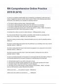 RN Comprehensive Online Practice  B &lpar;6&sol;10&rpar; NEWEST 2026&sol;2027 ACTUAL EXAM COMPLETE QUESTIONS AND CORRECT DETAILED ANSWERS &lpar;VERIFIED ANSWERS&rpar; &vert;ALREADY GRADED A&plus;&vert;&vert;BRAND NEW&excl;&excl;