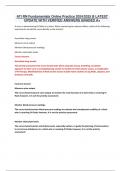 ATI RN Fundamentals Online Practice 2024&sol;2025 B LATEST UPDATE WITH VERIFIED ANSWERS GRADED A&plus; 