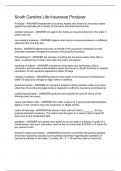 South Carolina Life Insurance Producer