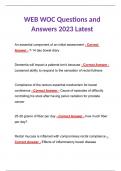 WEB WOC Questions and Answers 2023 Latest