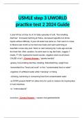 USMLE step 3 UWORLD practice test 2 2024 Guide