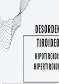 Desórdenes tiroideos  